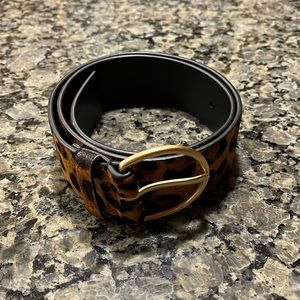 CAbi Beast Cheetah Belt NWT